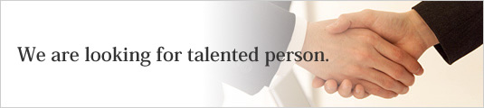 We are looking for talented paerson/